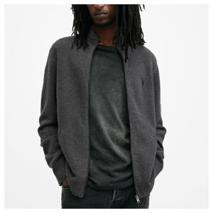 AllSaints Statten Ramskull Zip Up Jacket